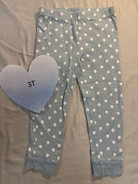 Jessica Simpson - 3T - Blue Polka Dot Leggings/Pants